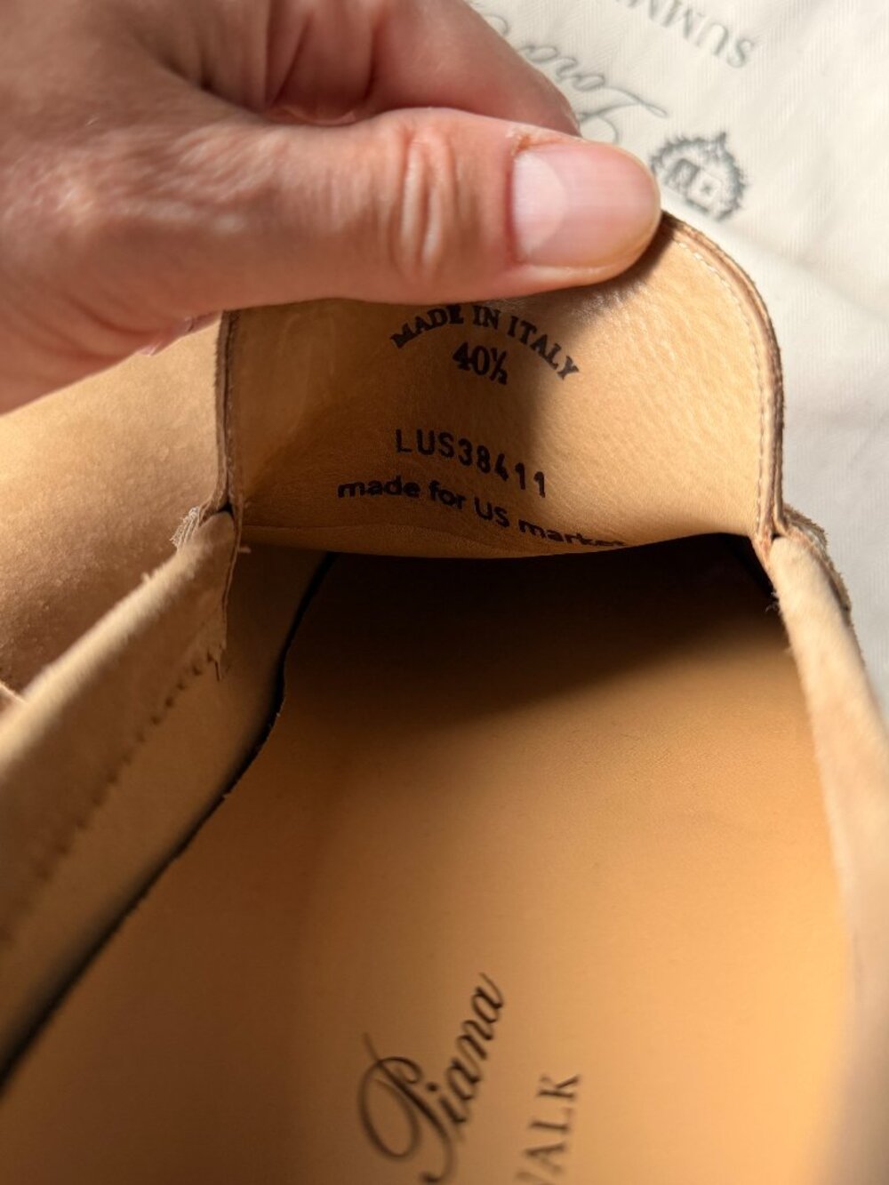 Loro Piana Summer Walks, Tan, Size 40.5 (US 8-8.5) - Picture 8 of 10